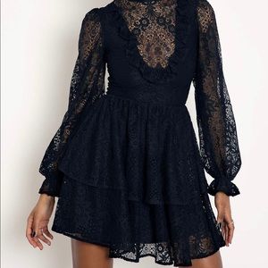 Blackmilk AU8 Immortal lace tier dress-limited